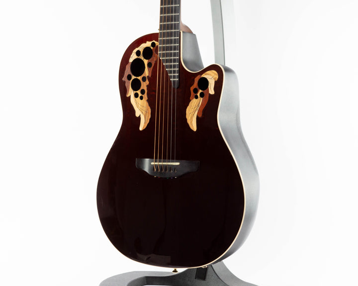 Ovation Adamas 1597 1999 Ruby Red Carbon Fiber
