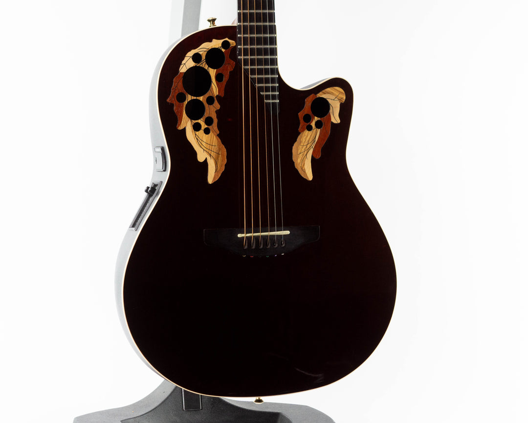 Ovation Adamas 1597 1999 Ruby Red Carbon Fiber