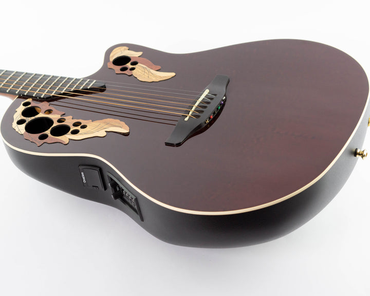 Ovation Adamas 1597 1999 Ruby Red Carbon Fiber