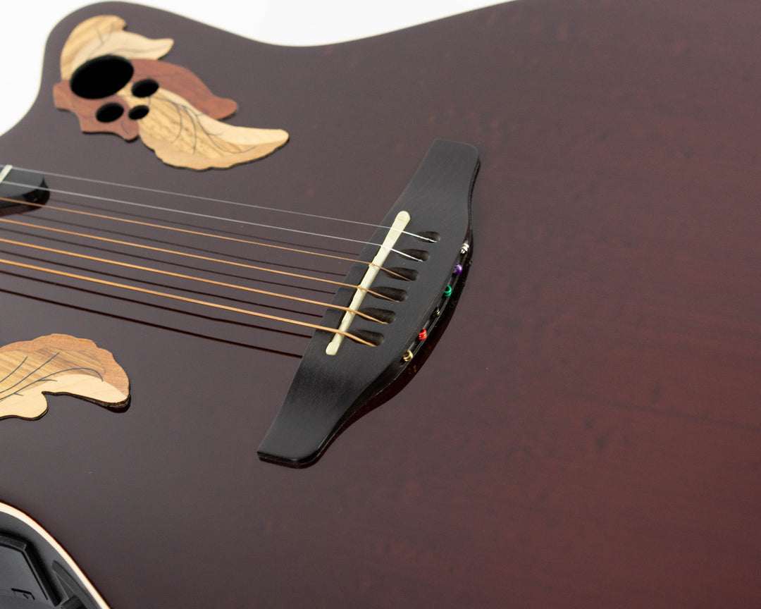 Ovation Adamas 1597 1999 Ruby Red Carbon Fiber