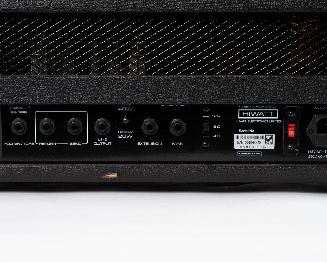 Hiwatt Tube Series MKIII 40/20w Head