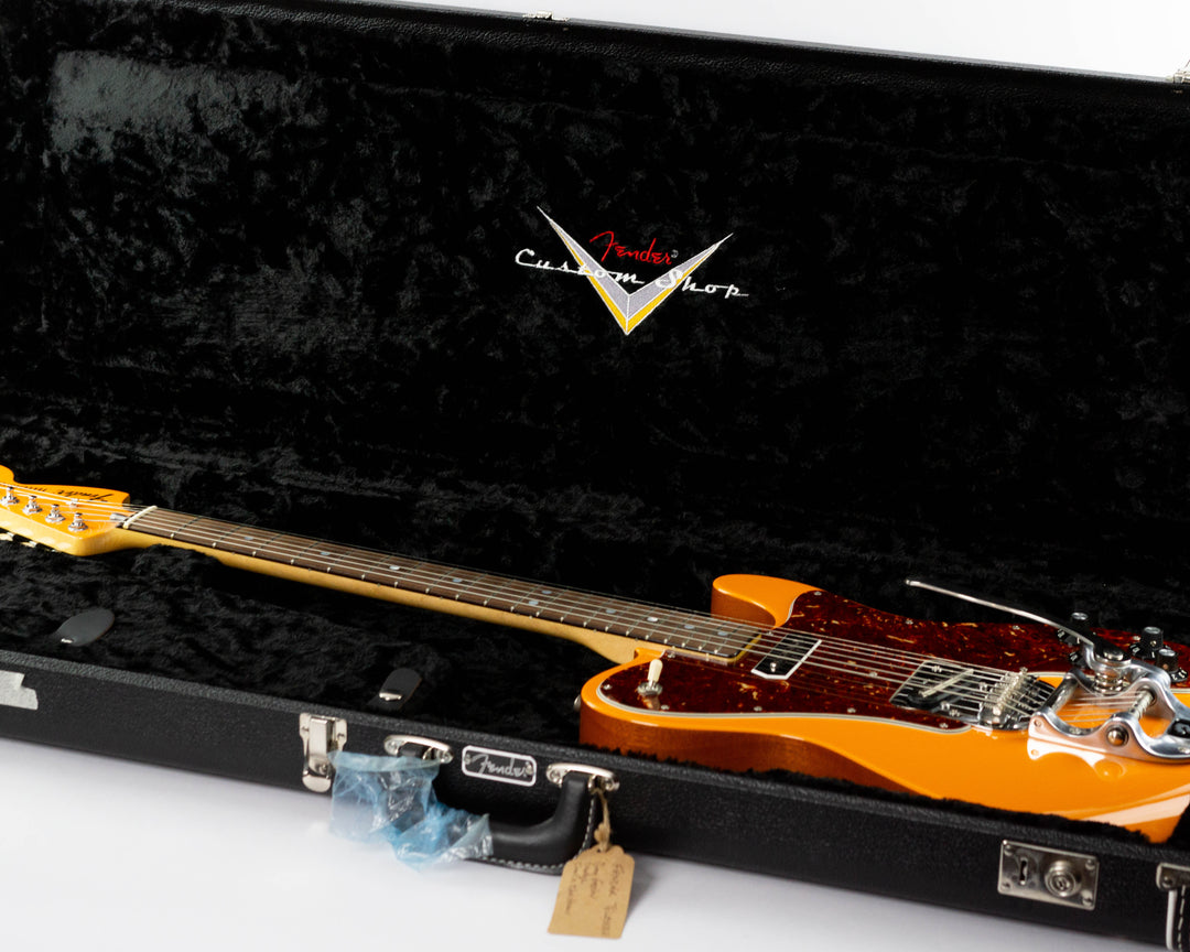 Fender Custom Shop Greg Fessler Masterbuilt 1972 Custom Deluxe Telecaster NOS 2016 Capri Orange