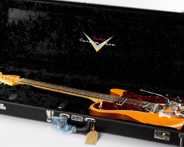 Fender Custom Shop Greg Fessler Masterbuilt 1972 Custom Deluxe Telecaster NOS 2016 Capri Orange