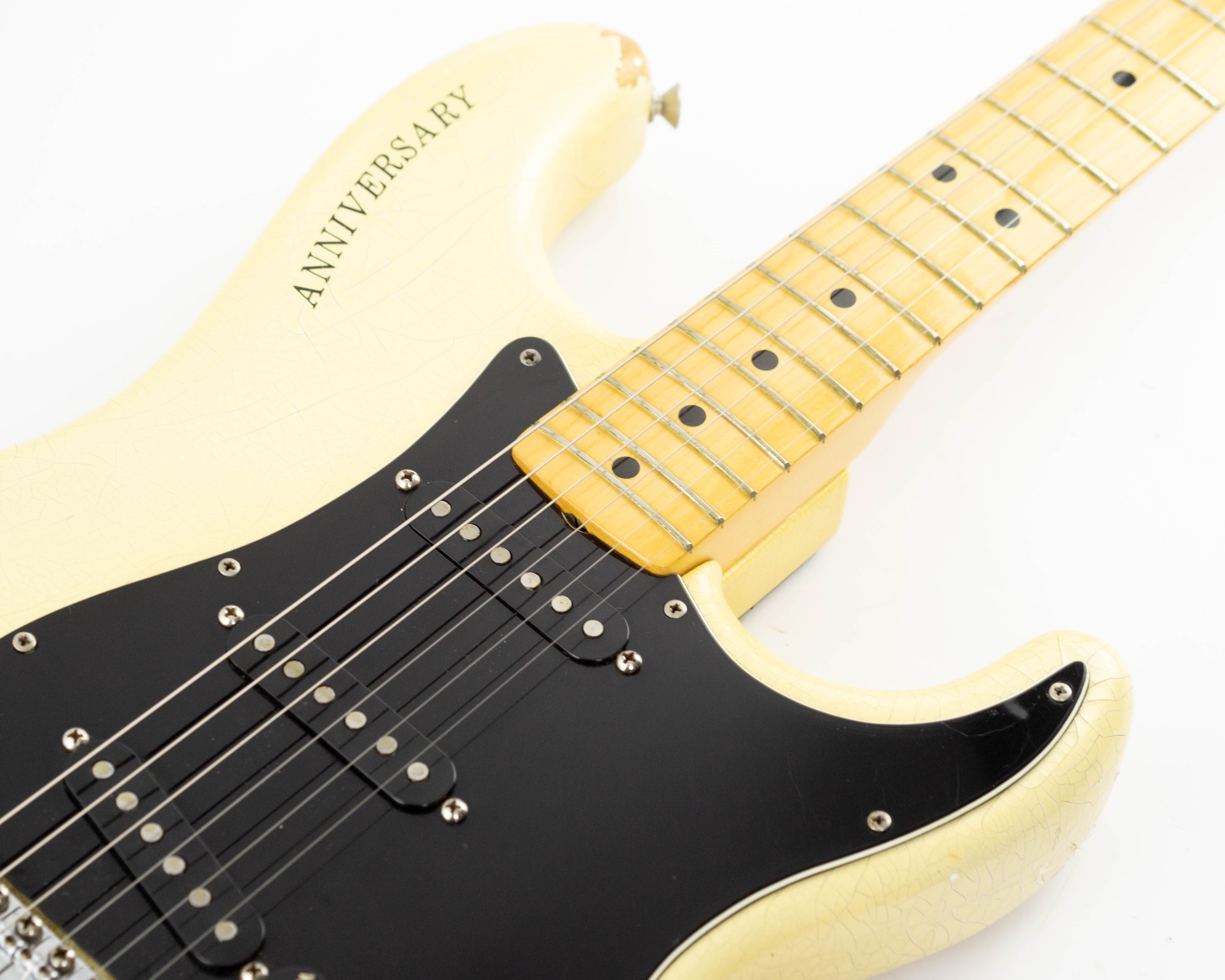 Fender 25th Anniversary Stratocaster 1979 White Pearlescent