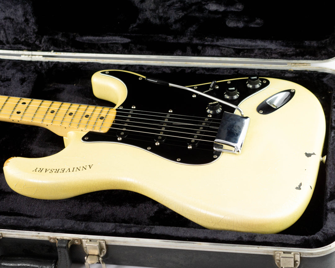 Fender 25th Anniversary Stratocaster 1979 White Pearlescent