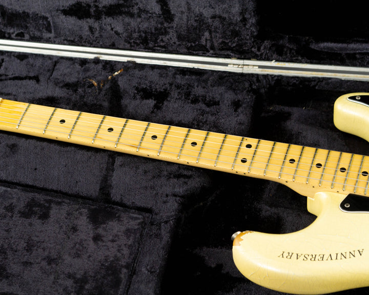 Fender 25th Anniversary Stratocaster 1979 White Pearlescent