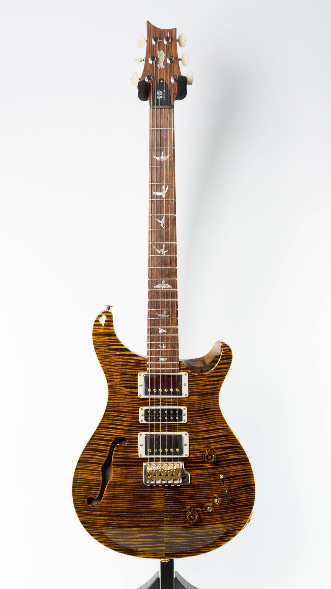 PRS 40th Anniversary Special Semi-Hollow Limited Edition 2025 Yellow Tiger