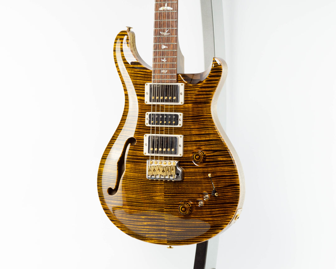 PRS 40th Anniversary Special Semi-Hollow Limited Edition 2025 Yellow Tiger
