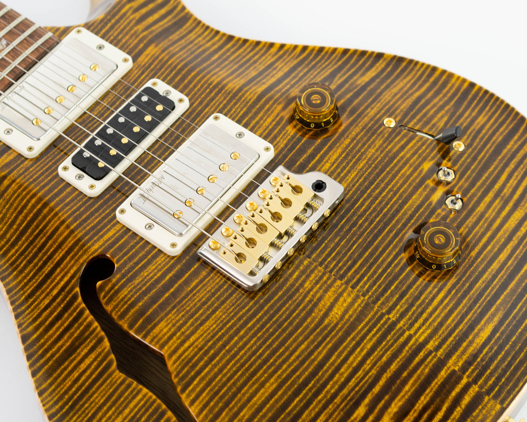 PRS 40th Anniversary Special Semi-Hollow Limited Edition 2025 Yellow Tiger