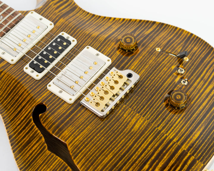 PRS 40th Anniversary Special Semi-Hollow Limited Edition 2025 Yellow Tiger