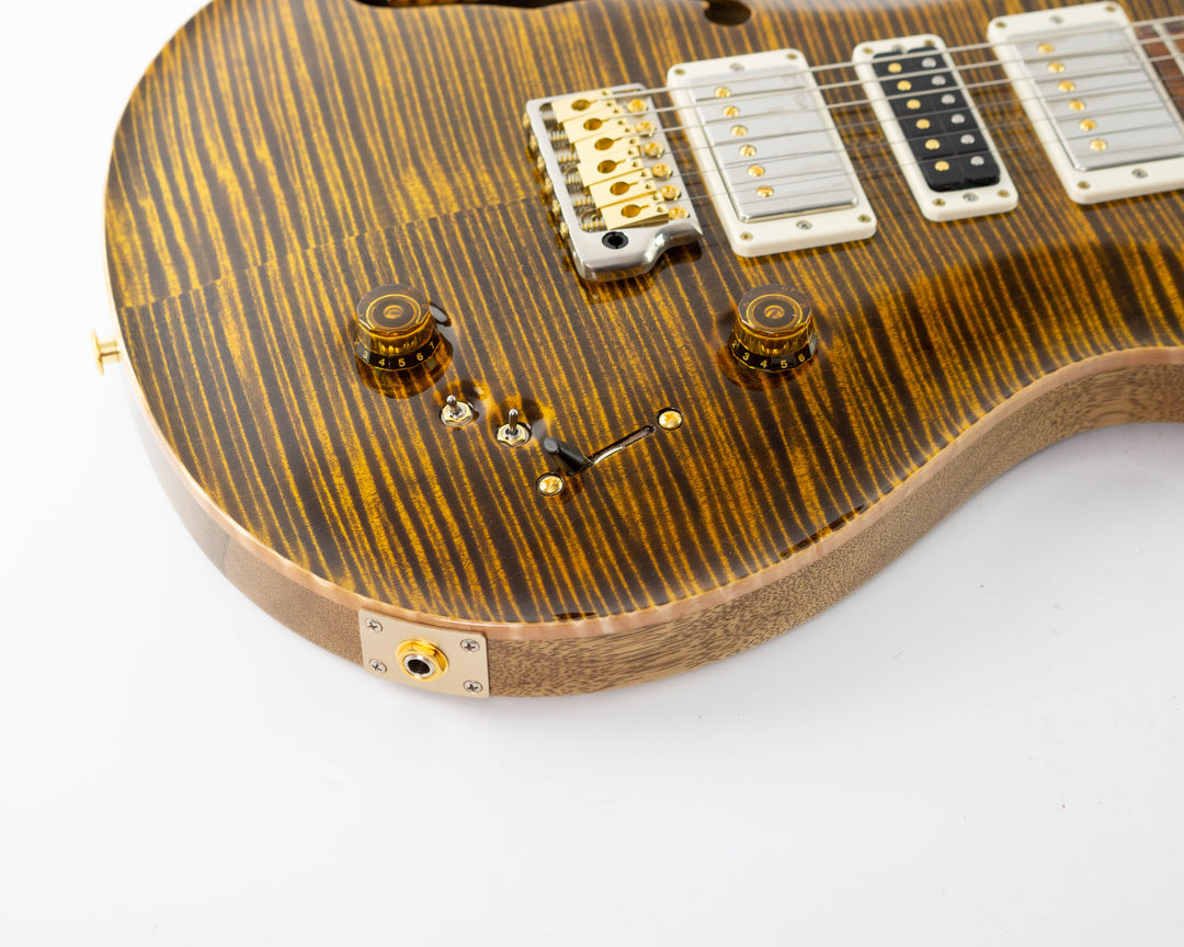 PRS 40th Anniversary Special Semi-Hollow Limited Edition 2025 Yellow Tiger