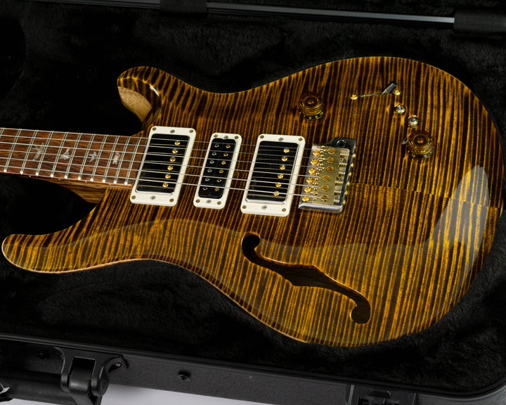 PRS 40th Anniversary Special Semi-Hollow Limited Edition 2025 Yellow Tiger