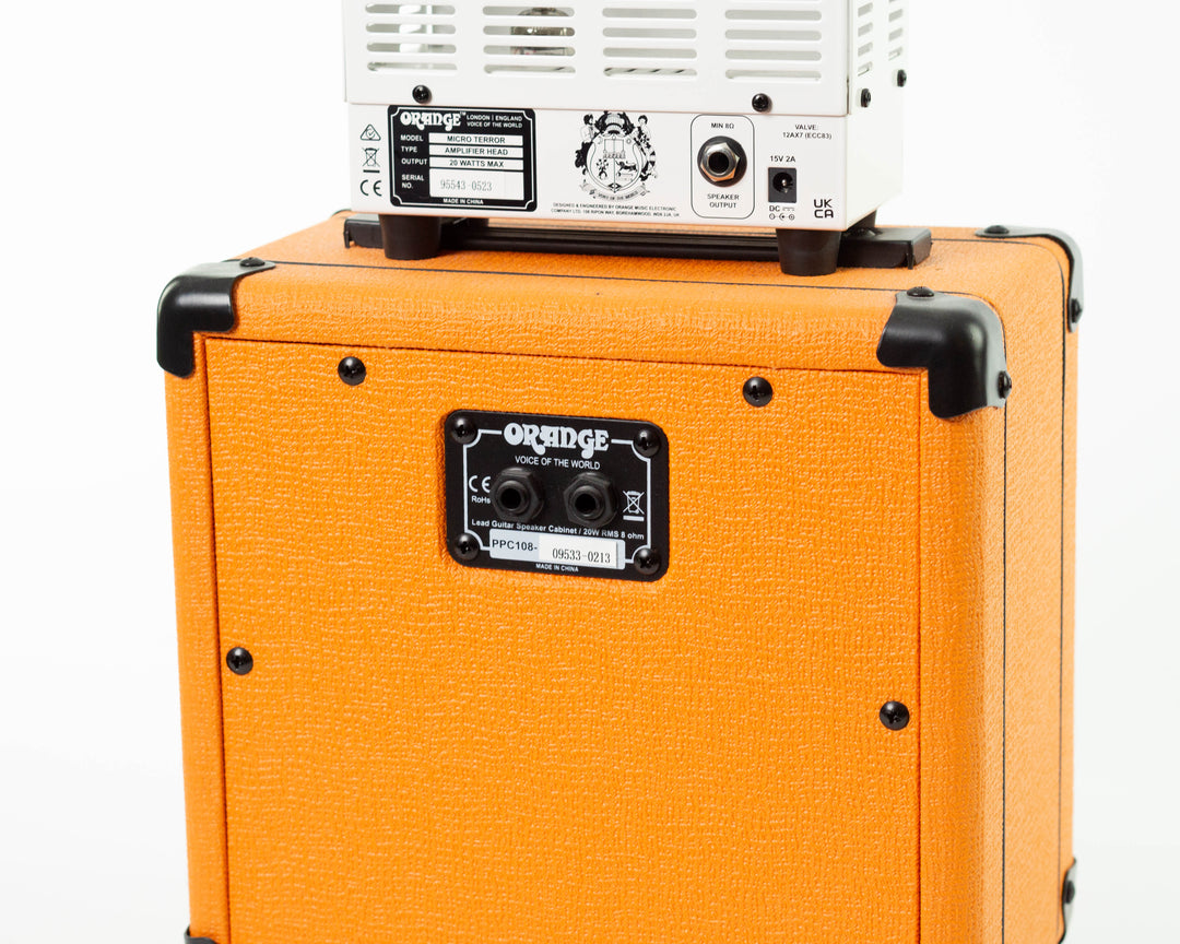 Orange MT20 Micro Terror 20-Watt 1x8" Guitar Half Stack