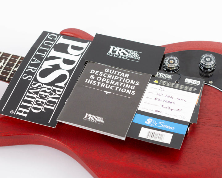 PRS S2 Vela Satin 2024 Vintage Cherry
