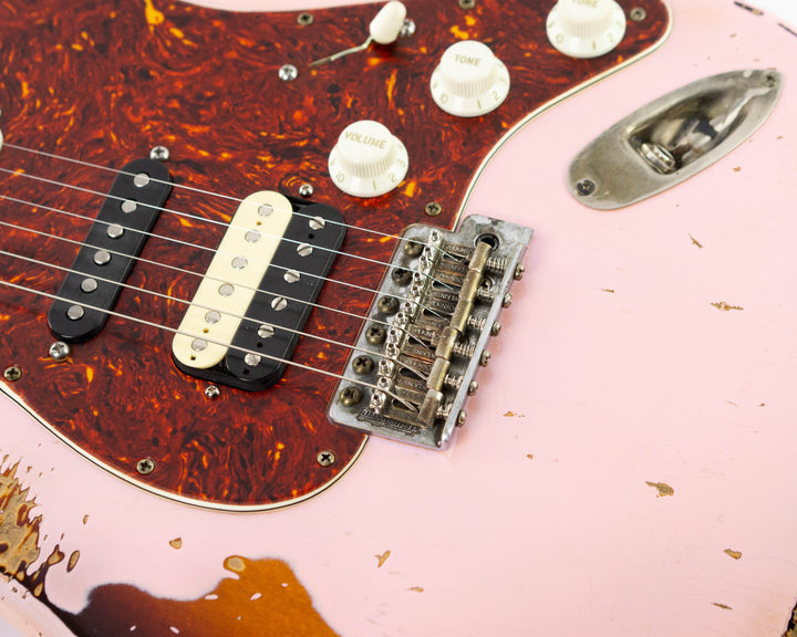 LSL Instruments Saticoy HSS Raisa 2025 Ice Pink Over 3-Tone Sunburst