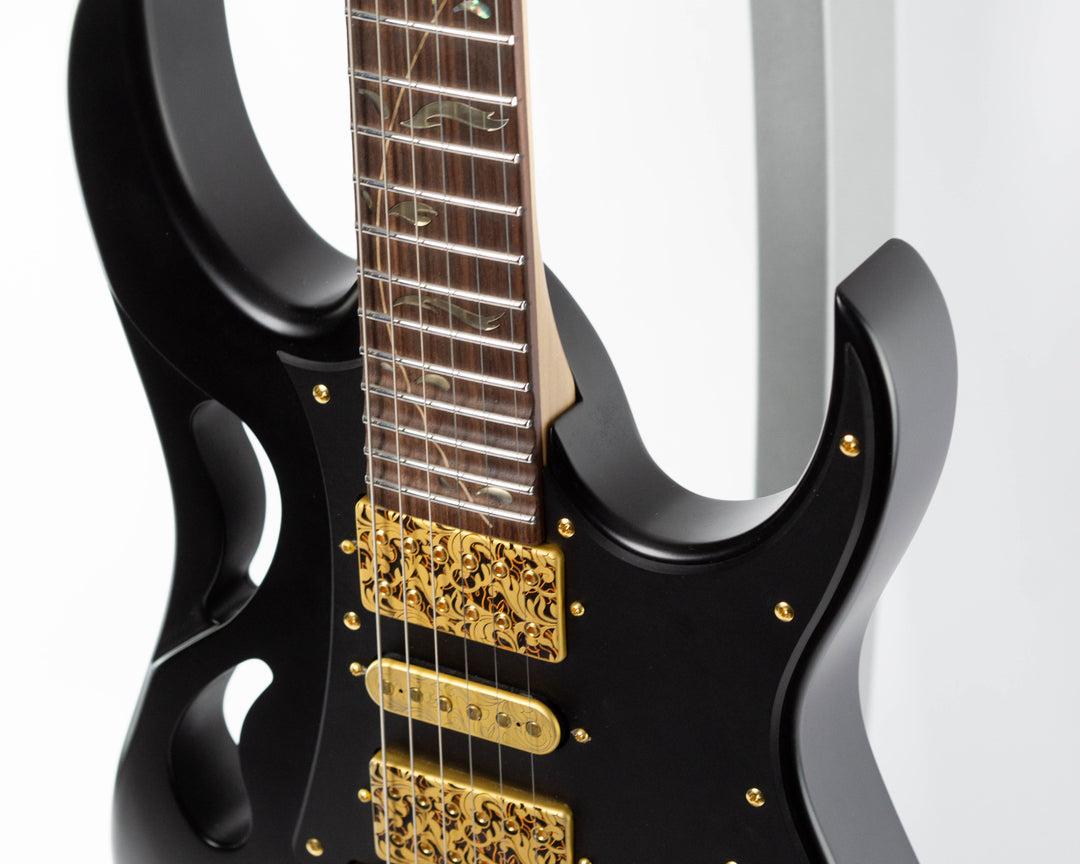 Ibanez PIA3761-XB Steve Vai Signature 2022 Onyx Black