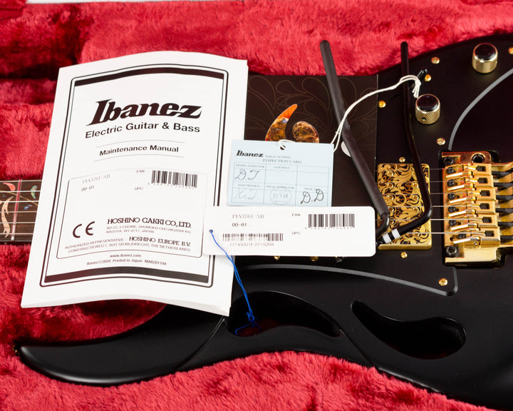 Ibanez PIA3761-XB Steve Vai Signature 2022 Onyx Black