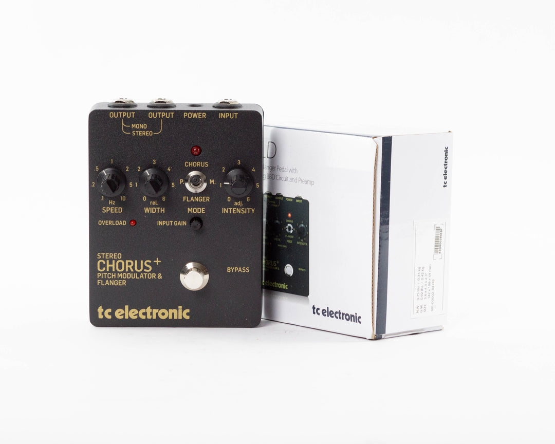 TC Electronic SCF Gold Stereo Chorus + Pitch Modulator & Flanger Reissue