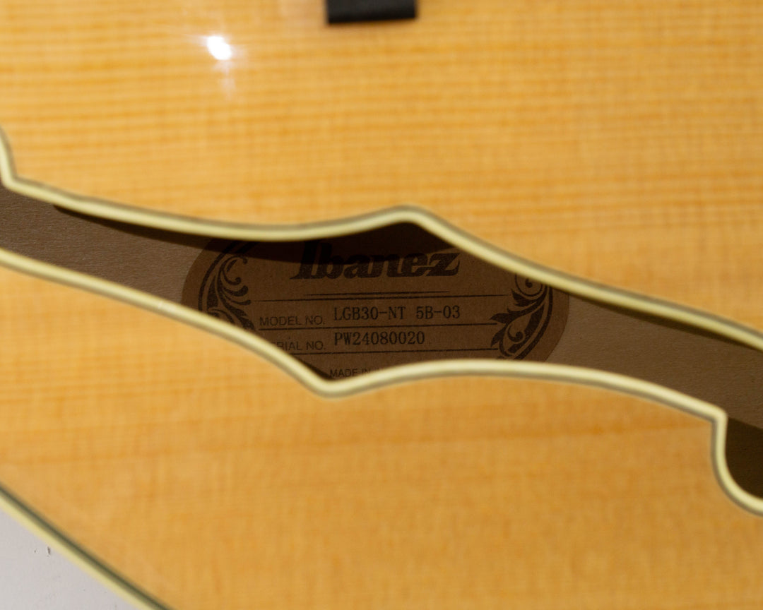 Ibanez LGB30-NT George Benson Signature 2024 Natural
