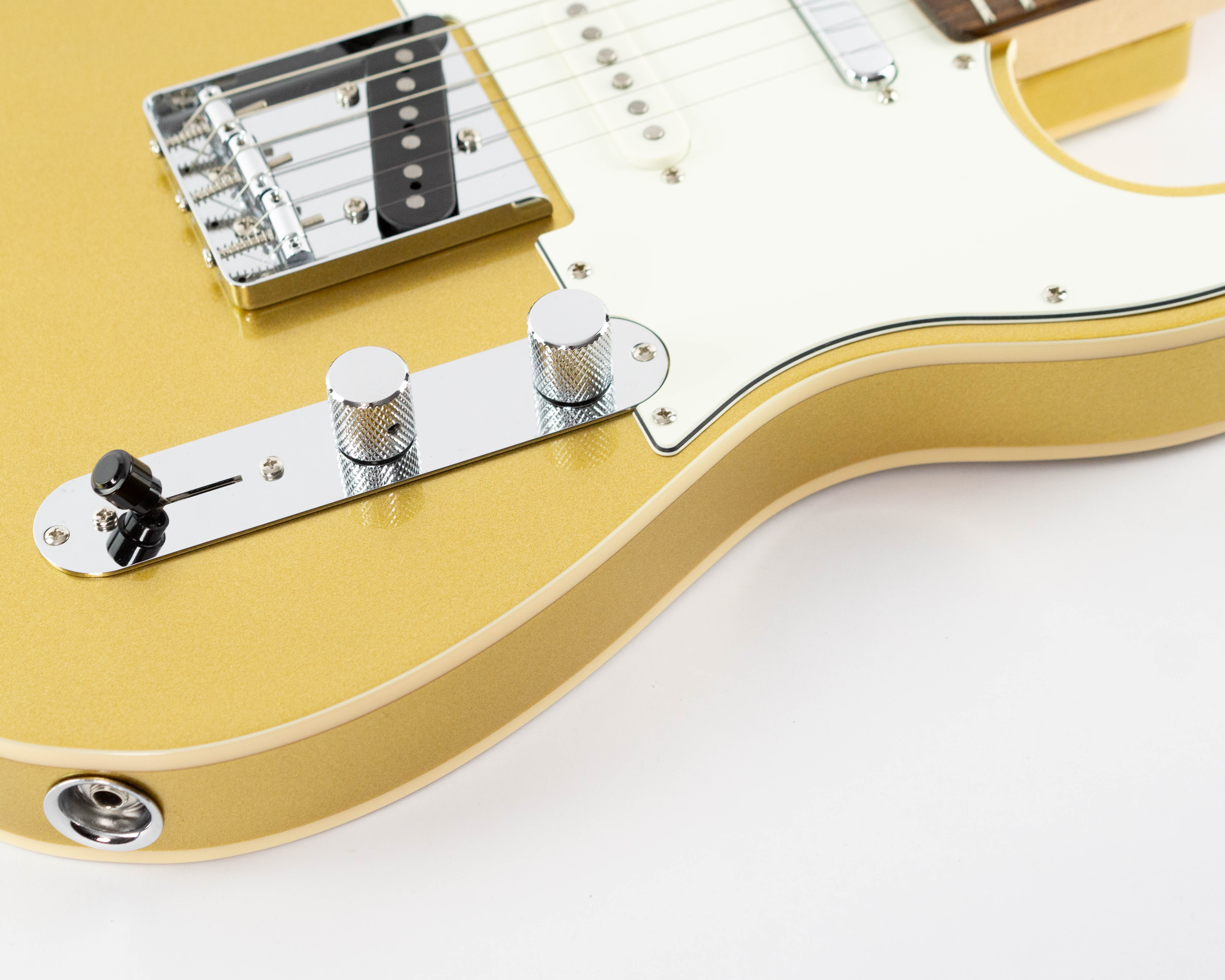 Squier Paranormal Custom Nashville Stratocaster 2023 Aztec Gold