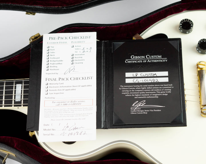 Gibson Les Paul Custom 2011 Alpine White