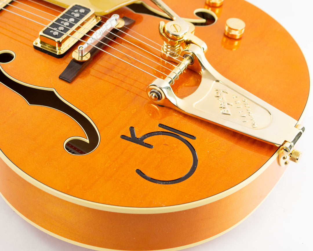 Gretsch G6120T-55 Vintage Select '55 Chet Atkins 2023 Vintage Orange Stain