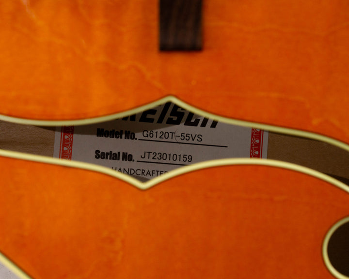 Gretsch G6120T-55 Vintage Select '55 Chet Atkins 2023 Vintage Orange Stain