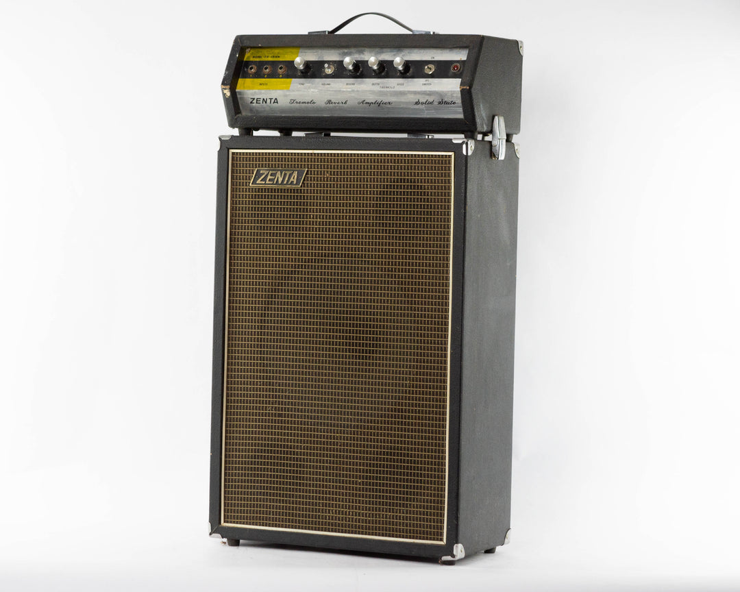 Zenta MIJ CD-15SN Solid State Amplifier Head + Cab