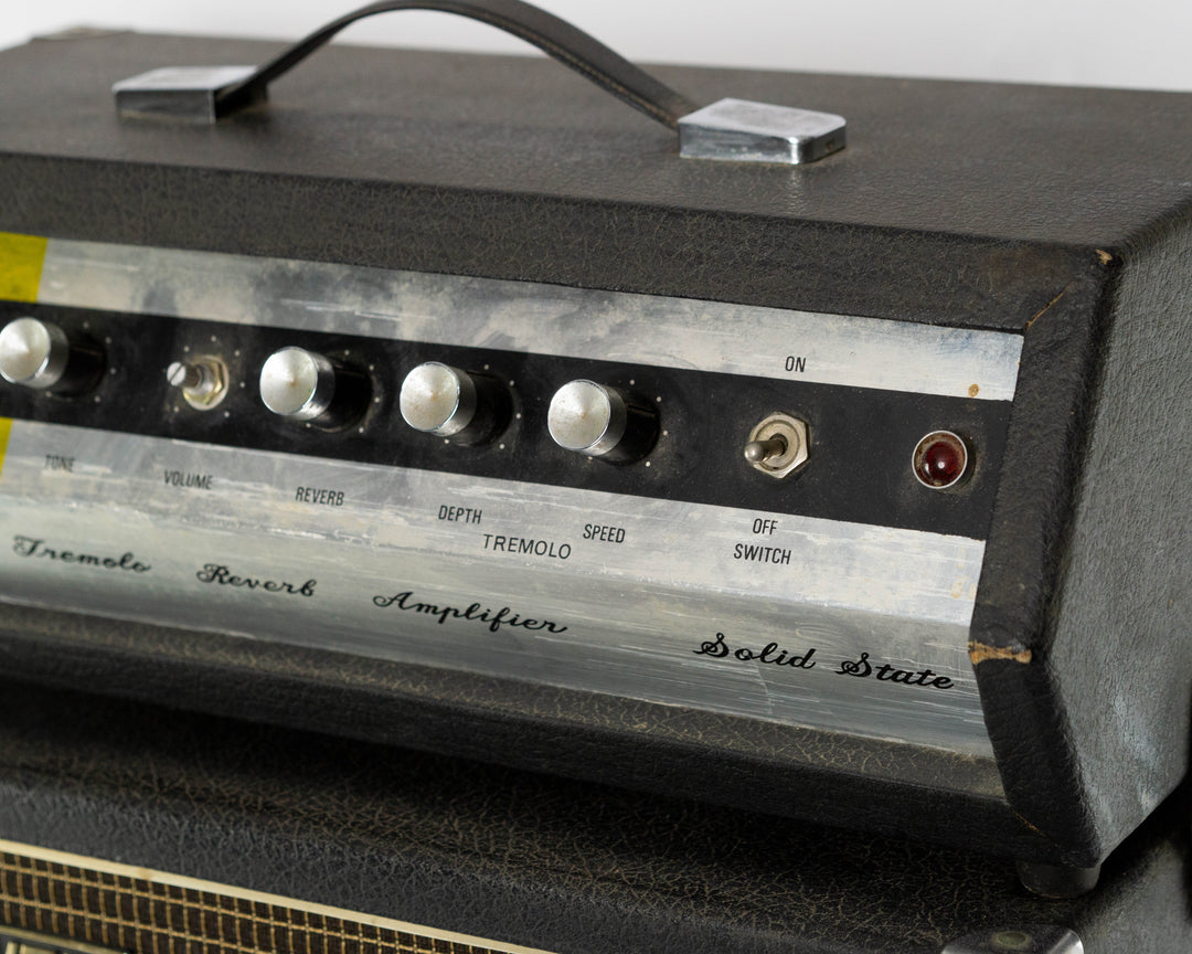 Zenta MIJ CD-15SN Solid State Amplifier Head + Cab