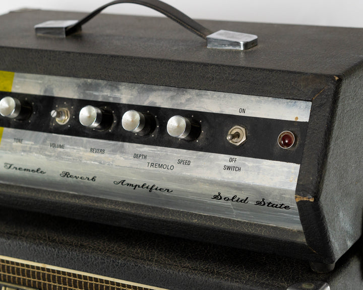Zenta MIJ CD-15SN Solid State Amplifier Head + Cab