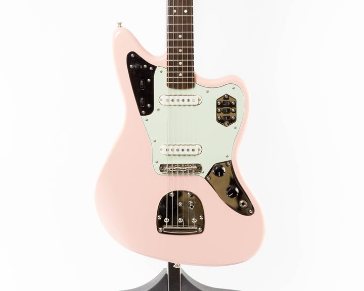 Squier Classic Vibe '60s Jaguar 2021 Shell Pink with Matching Headstock