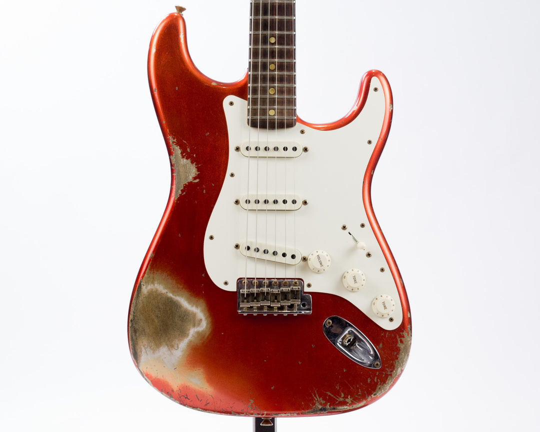 Fender Custom Shop 1959 Stratocaster Heavy Relic 2021 Super Faded Aged Candy Apple Red