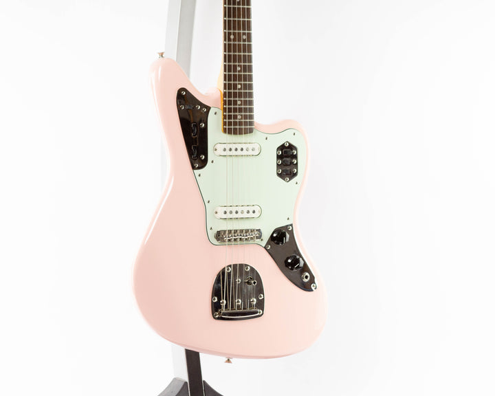 Squier Classic Vibe '60s Jaguar 2021 Shell Pink with Matching Headstock