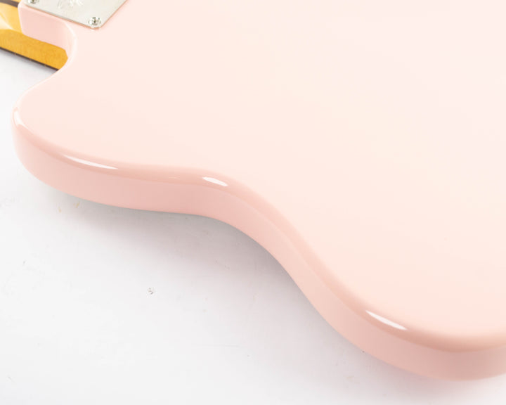 Squier Classic Vibe '60s Jaguar 2021 Shell Pink with Matching Headstock