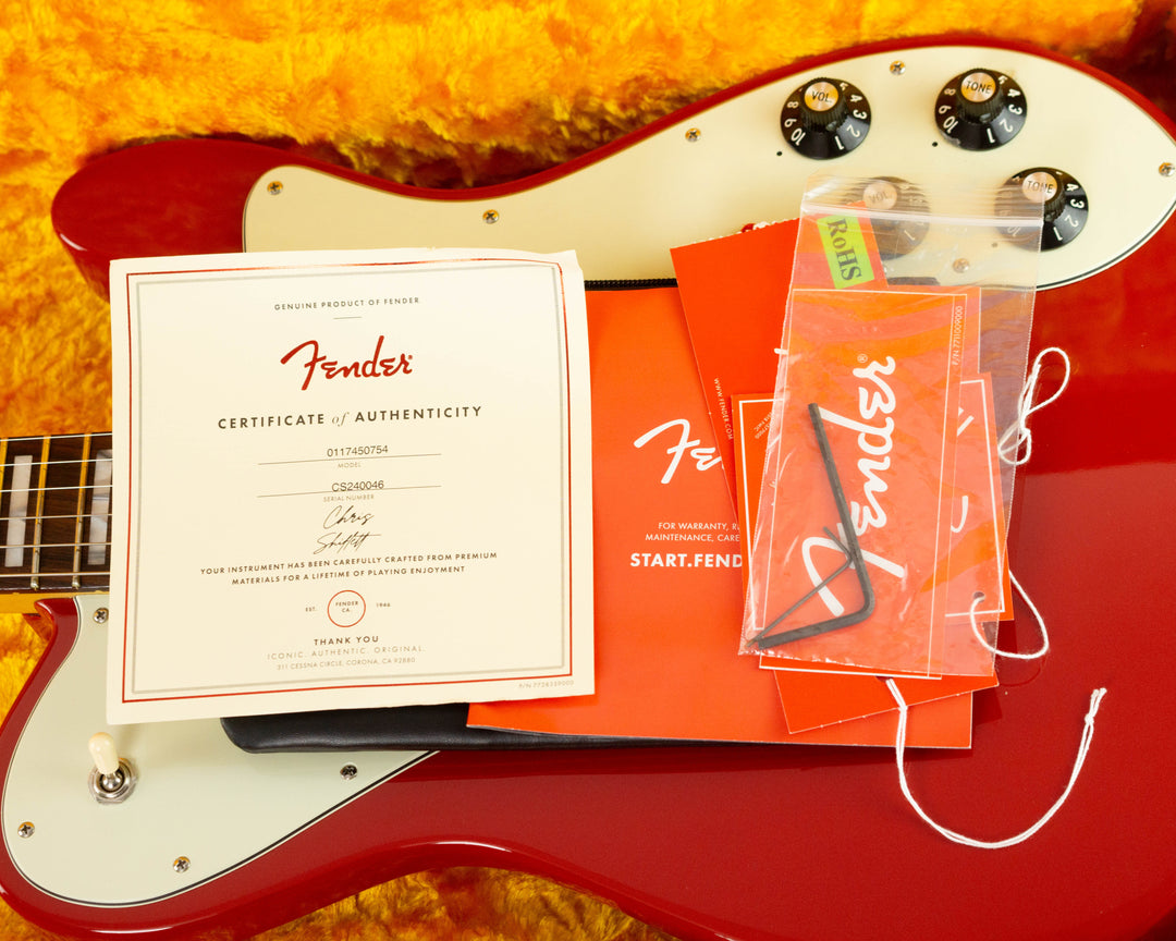 Fender Chris Shiflett Signature Cleaver Telecaster Deluxe 2024 Dakota Red