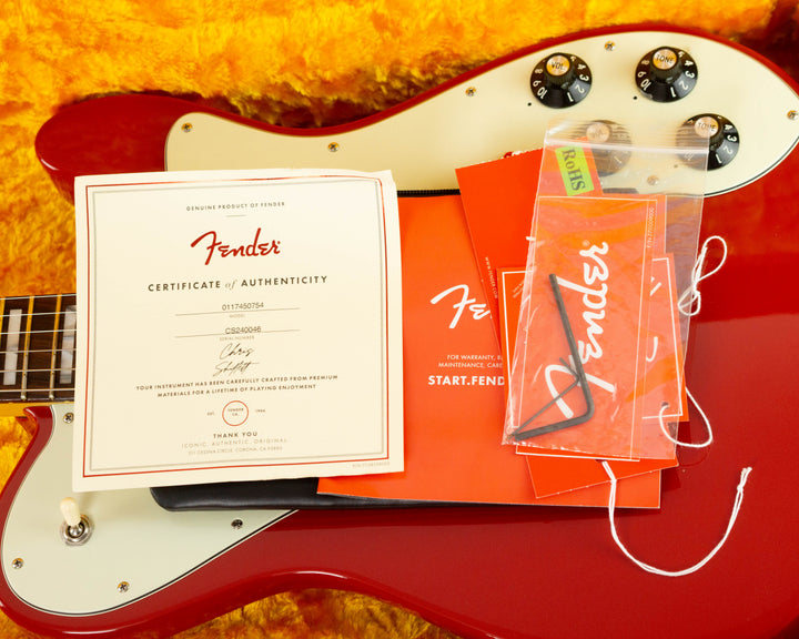 Fender Chris Shiflett Signature Cleaver Telecaster Deluxe 2024 Dakota Red
