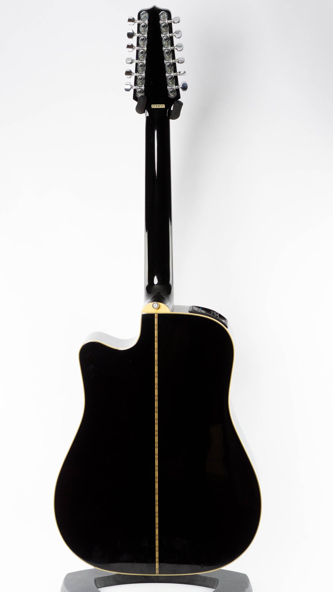 Takamine EF381C 12 String 1991 Gloss Black
