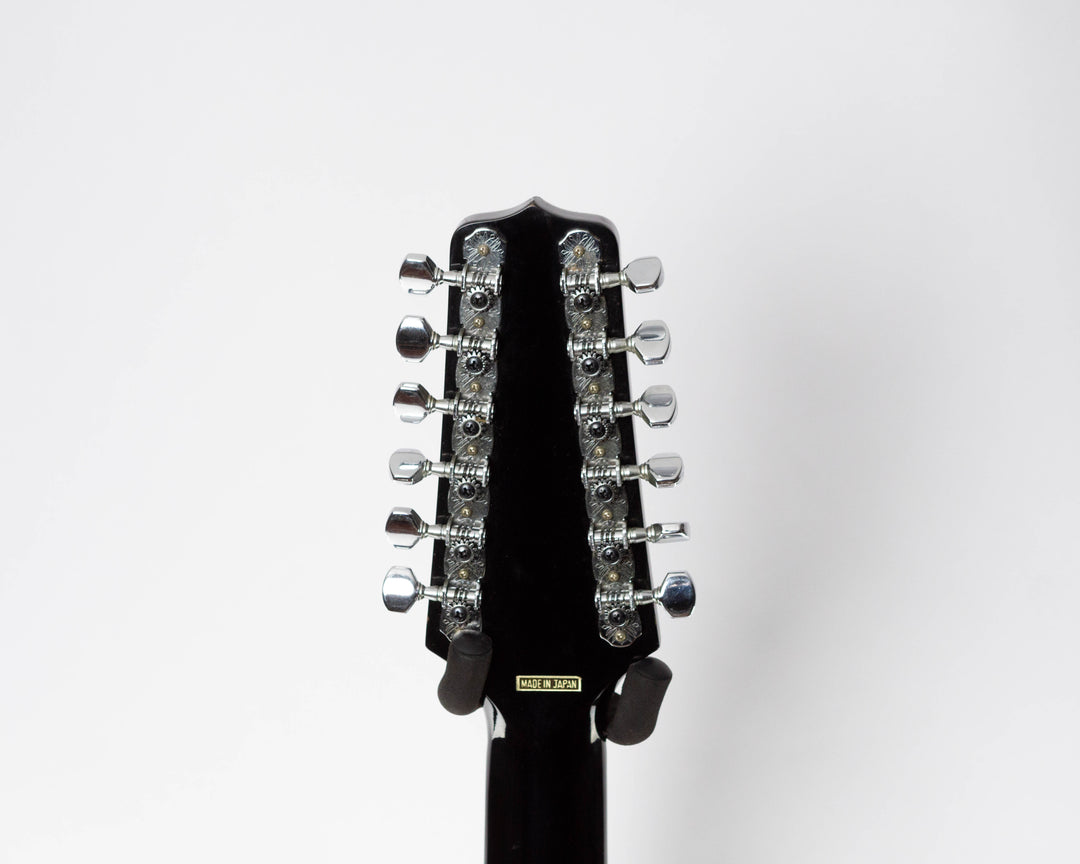 Takamine EF381C 12 String 1991 Gloss Black