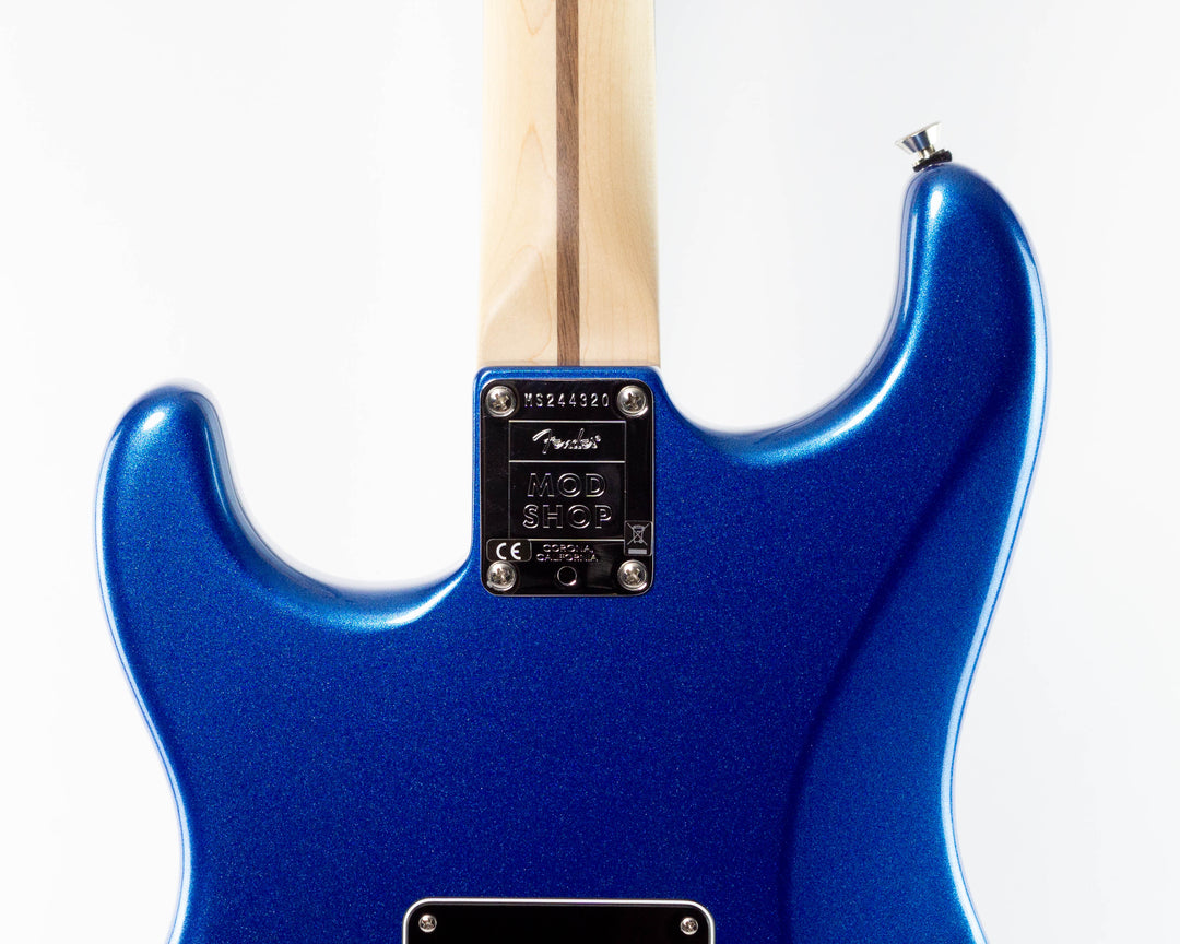 Fender Mod Shop Stratocaster 2023 Mystic Lake Placid Blue With Matching Headstock