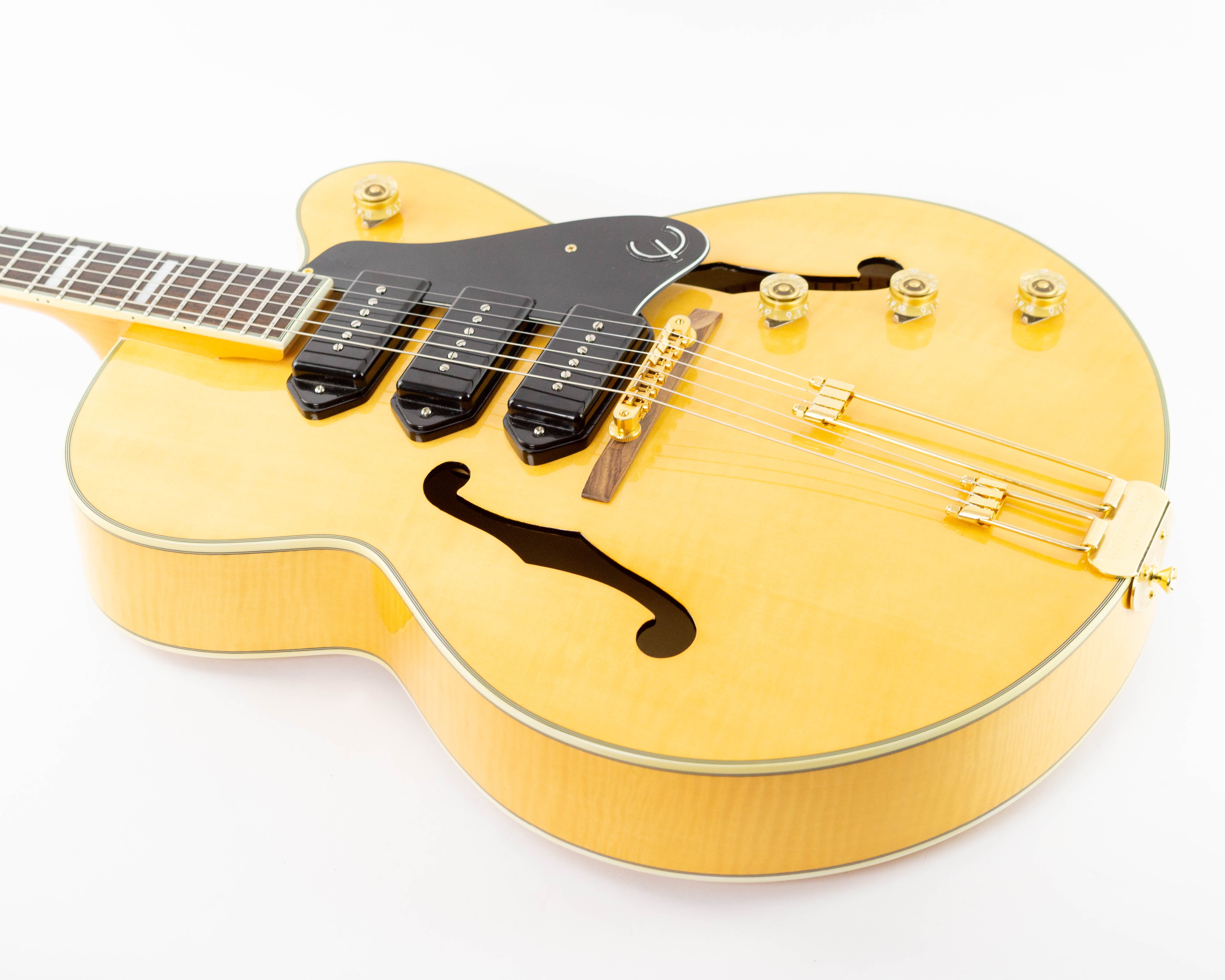 Epiphone Zephyr Blues Deluxe 1999 Natural – The58Sound