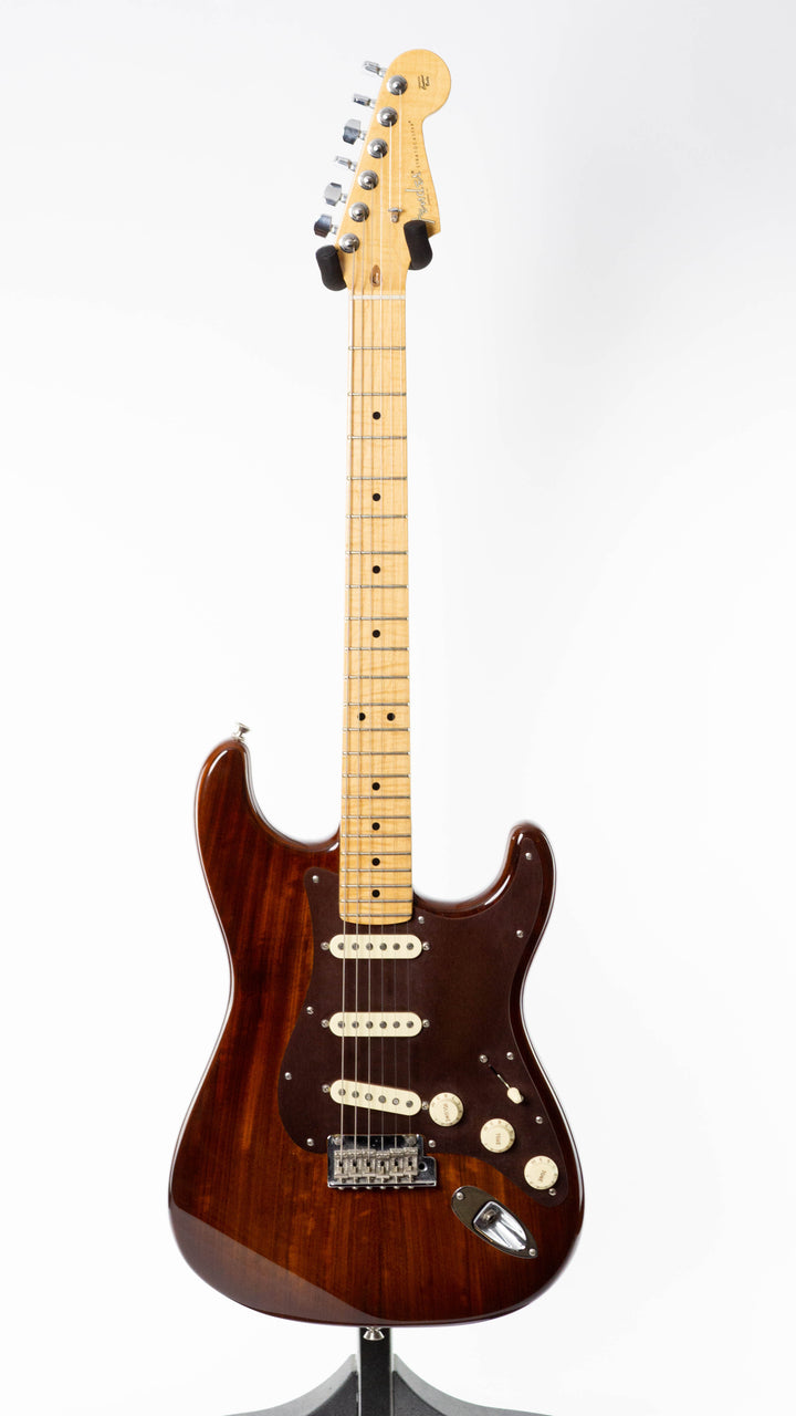 Fender Limited Edition Exotic Collection Shedua Top Stratocaster 2017 Shaded Edge Burst