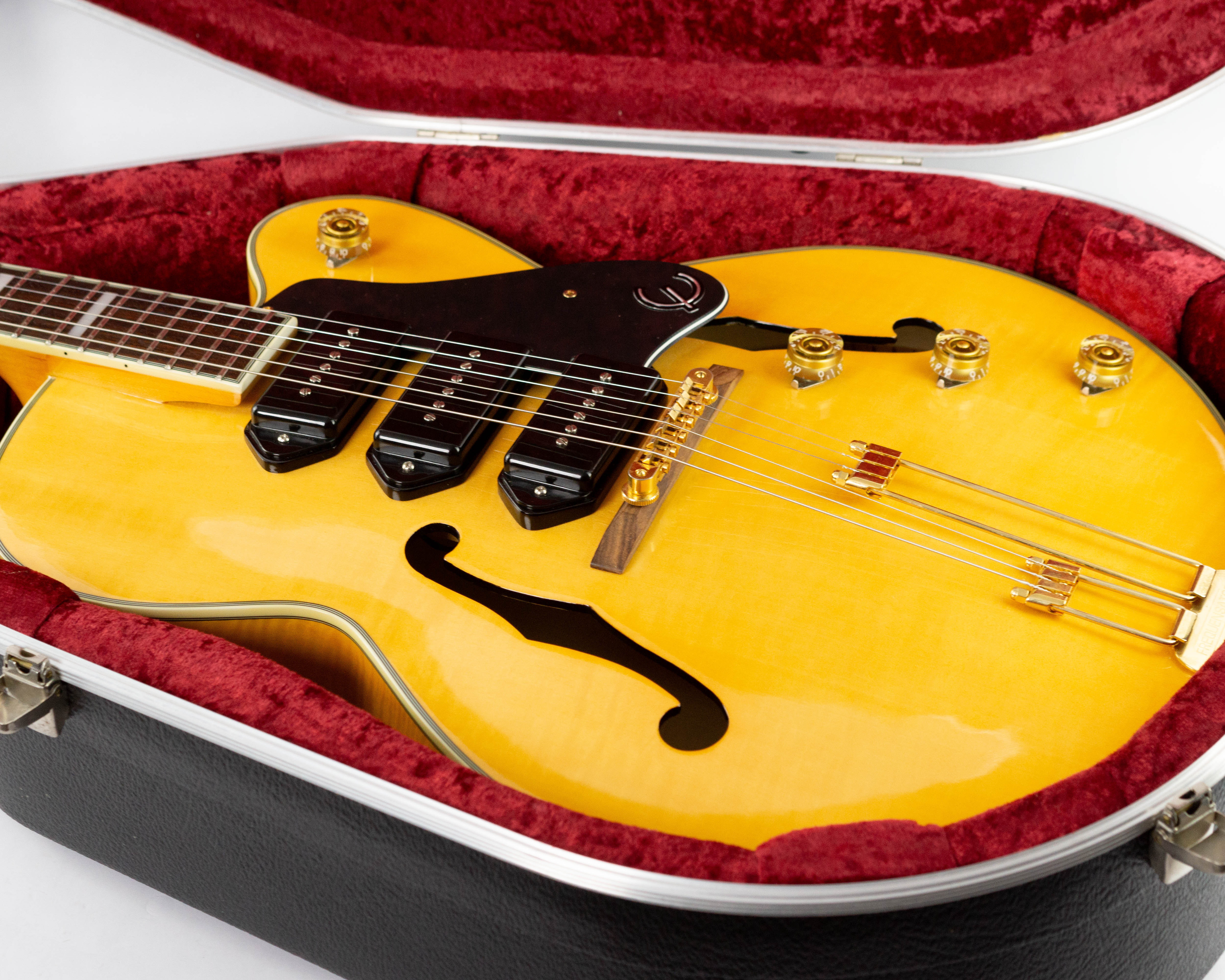 Epiphone Zephyr Blues Deluxe 1999 Natural – The58Sound