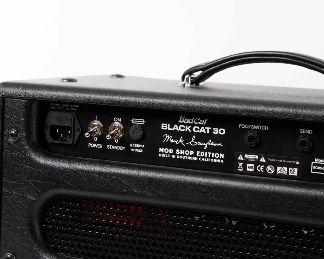 Bad Cat Black Cat Mod Shop 30 2-Channel 30-Watt Guitar Amp Head