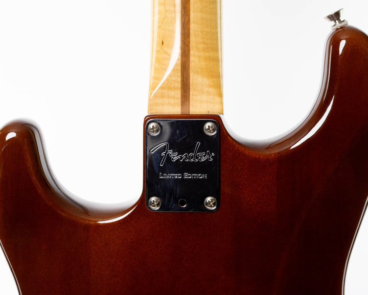 Fender Limited Edition Exotic Collection Shedua Top Stratocaster 2017 Shaded Edge Burst