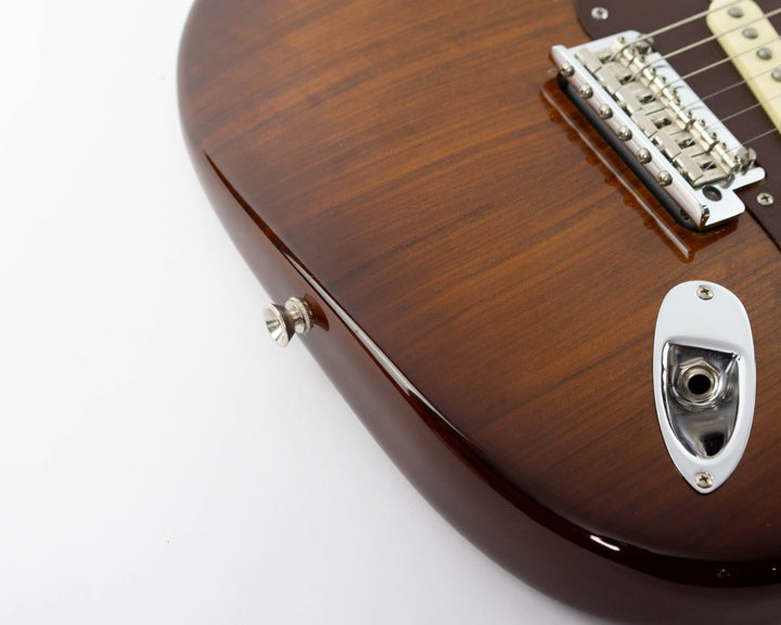 Fender Limited Edition Exotic Collection Shedua Top Stratocaster 2017 Shaded Edge Burst