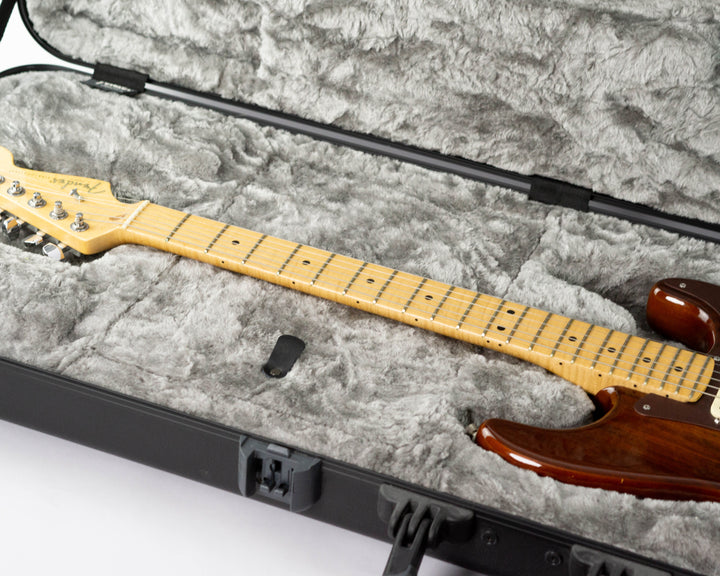 Fender Limited Edition Exotic Collection Shedua Top Stratocaster 2017 Shaded Edge Burst