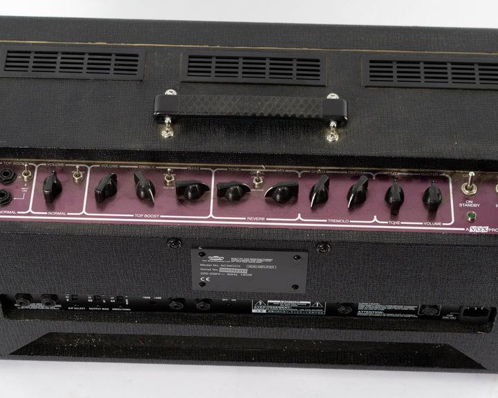 Vox AC30CCH Custom Classic 2-Channel 30-Watt Guitar Amp Head