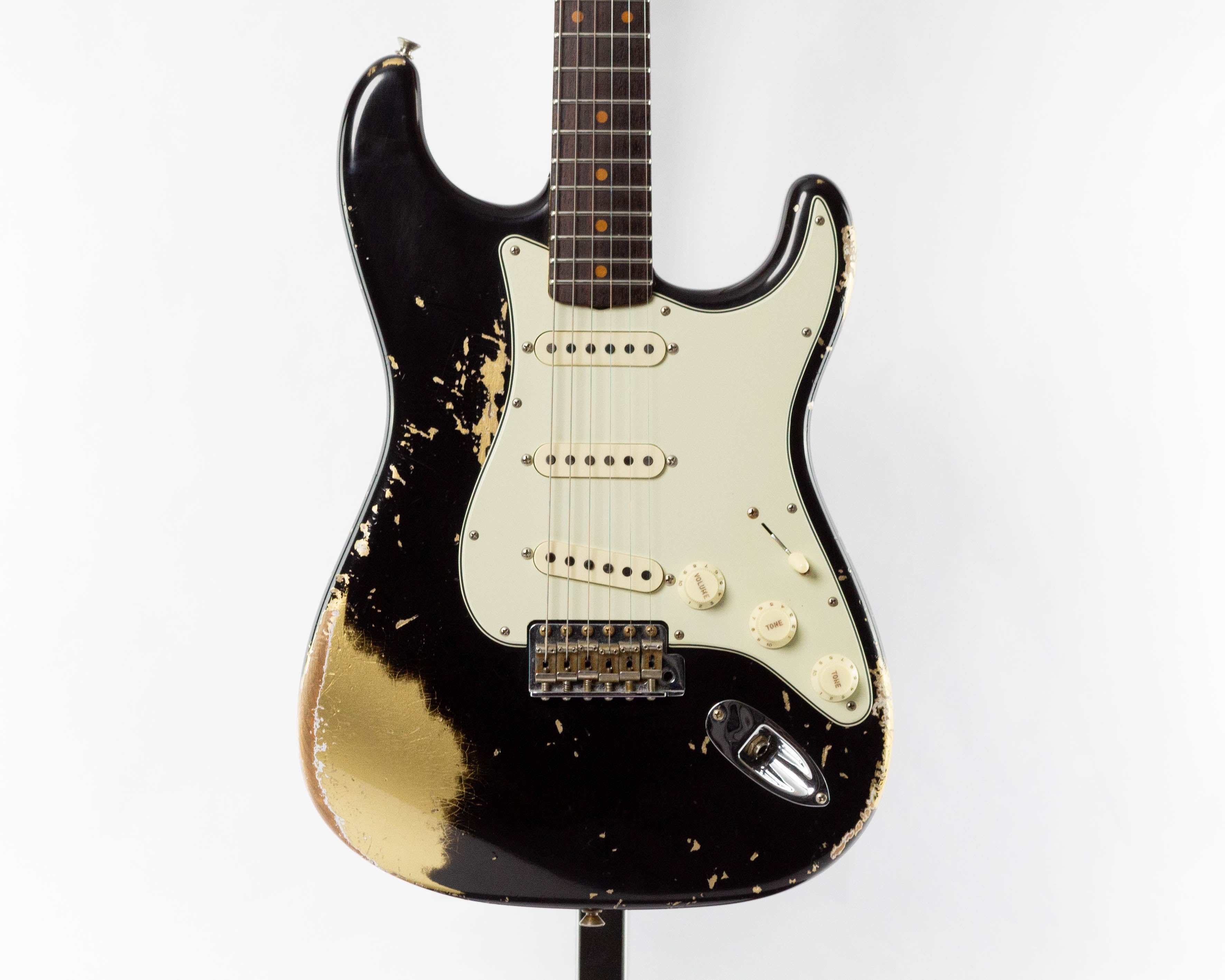★P90 Relic Vintage Black Stratocaster ★ Fender Custom Shop 1962 Stratocaster Limited Edition 2024 Heavy
