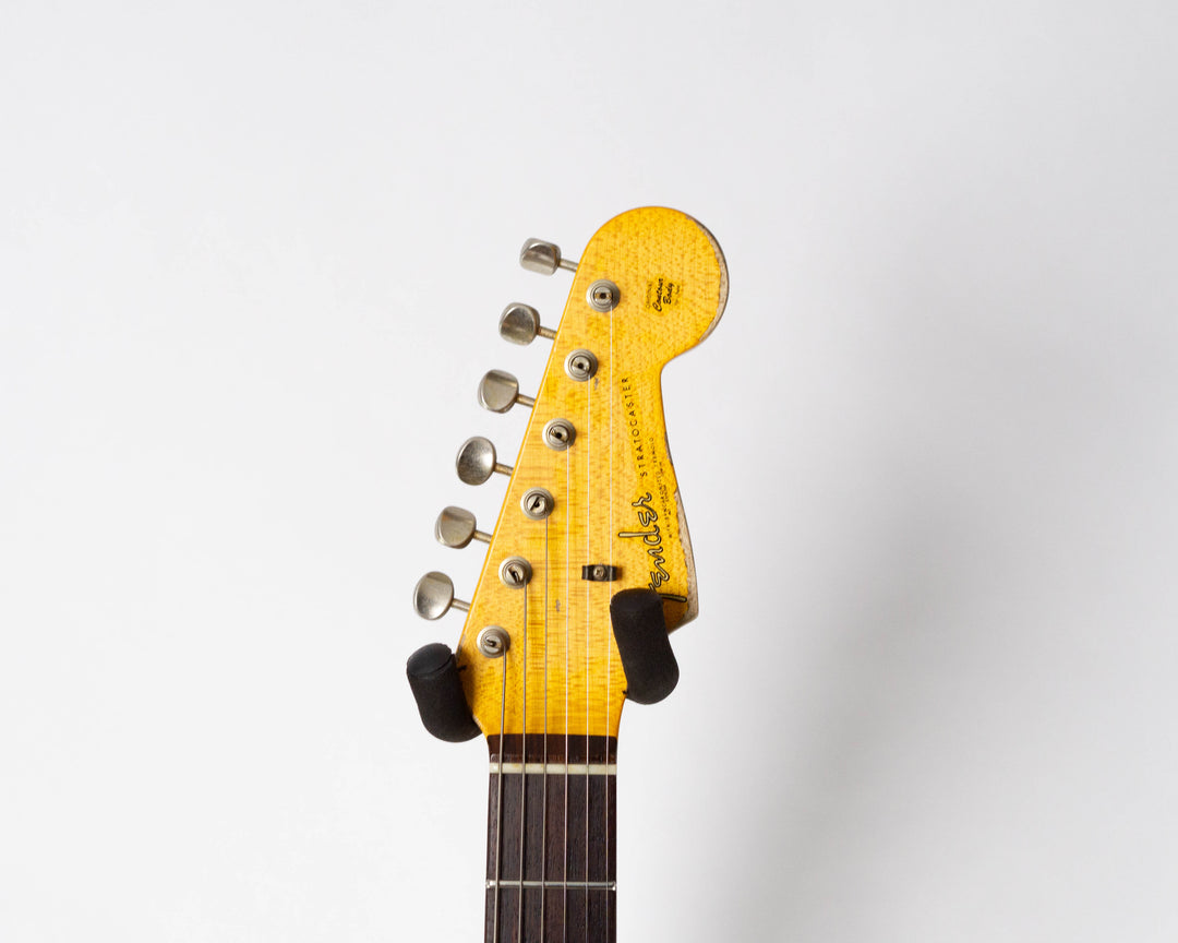 Fender Custom Shop 1962 Stratocaster Limited Edition 2024 Heavy Relic Black Over Aztec Gold