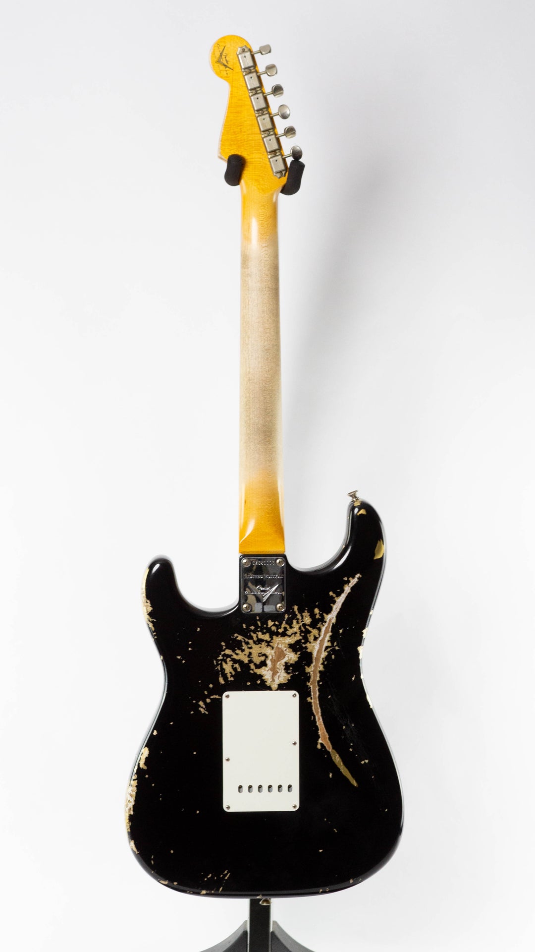Fender Custom Shop 1962 Stratocaster Limited Edition 2024 Heavy Relic Black Over Aztec Gold
